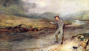 Pesca alla trota nelle Highlands da John (after) Pettie