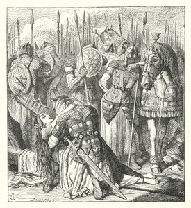 Una scorreria tartara da John (after) Tenniel