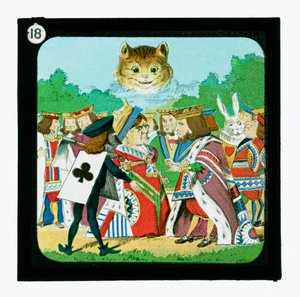 Alice nel Paese delle Meraviglie, Diapositive Colorate (diapositiva) da John (after) Tenniel