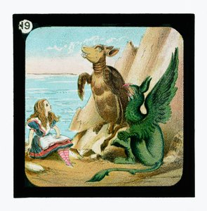Alice nel Paese delle Meraviglie, Diapositive Colorate (diapositiva) da John (after) Tenniel