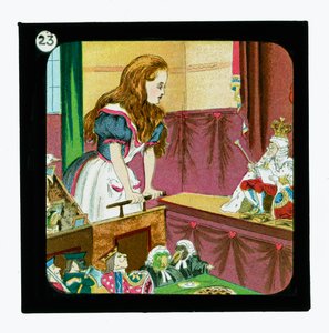 Alice nel Paese delle Meraviglie, Diapositive Colorate (diapositiva)
