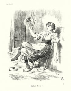 Cartone animato di Sir John Tenniel: E adesso? da John (after) Tenniel