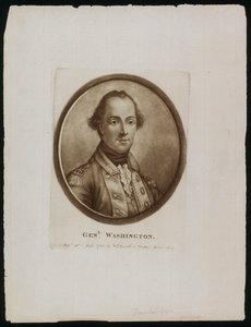 Ritratto del generale [George] Washington (incisione)