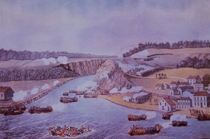 Battaglia di Queenston Heights da Walter Charles Mills