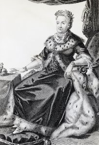 Caterina II, nata Sophie Friederike Auguste (1729-1796), Imperatrice di Russia da Walter Charles Mills