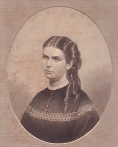 Ritratto di Ada Kinsman (1845-1871), moglie del reverendo Edward Archibald Wanless