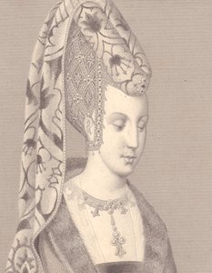 Ritratto di Isabella di Baviera-Ingolstadt, Regina di Francia