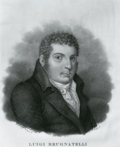 Ritratto di Luigi Valentino Brugnatelli (1761-1818), chimico italiano e inventore della galvanoplastica
