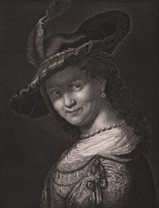 Ritratto di Saskia van Uylenburgh (1612-1642), moglie di Rembrandt da Walter Charles Mills