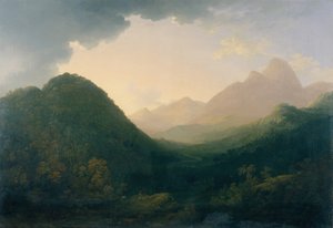 Una vista nel Lake District, possibilmente dalla Duddon Valley da John (attr.to) Glover