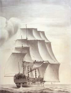 Ritratto della nave inglese 
