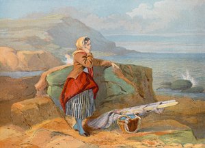 Guardando verso il mare per le barche, Normandia da John Absolon