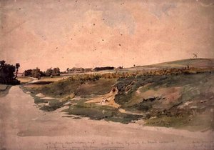 Il campo di battaglia di Crécy, 26 agosto 1346