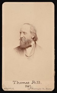Ritratto di Thomas Hill 1818-1891, 1867 da John Adams Whipple