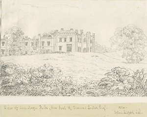 Parco di Armitage: disegno a penna, 1814