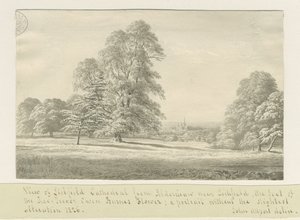 Cattedrale di Lichfield - Vista da Aldershaw (distanza)