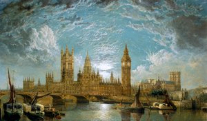 Ponte di Westminster, le case del Parlamento e l