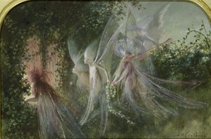 Fate alla finestra, c.1864 da John Anster Fitzgerald