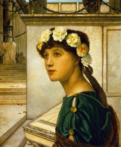 Una vestale da John Atkinson Grimshaw