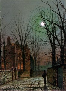 Alla luce della luna da John Atkinson Grimshaw