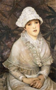 La mia piccola rosa bianca, 1882 da John Atkinson Grimshaw