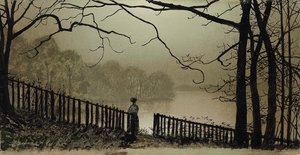 Lago Waterloo, Roundhay Park, Leeds, 1876-7