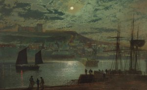 Porto di Whitby da John Atkinson Grimshaw