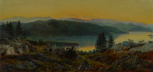 Windermere da John Atkinson Grimshaw