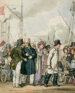 Arrivo a Margate da John Augustus Atkinson
