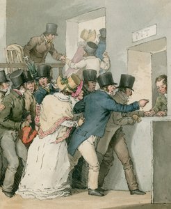 Serata di beneficenza da John Augustus Atkinson