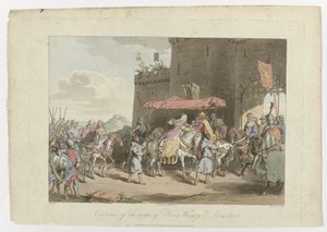 Costume del regno di Re Enrico III, Anno 1250, 1 marzo 1814