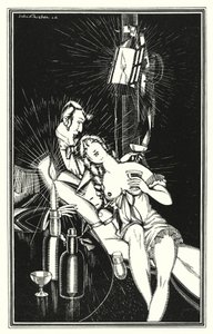 Illustrazione per Don Giovanni di Lord Byron: Ma Juan era proprio "Un Brodo di Ragazzo"