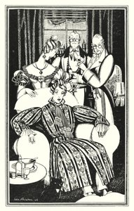 Illustrazione per Don Juan di Lord Byron: Non so come, ma si ammalò