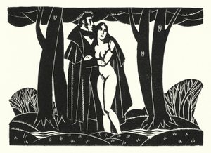 Illustrazione per Madame Bovary di Gustave Flaubert da John Austen