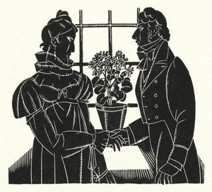 Illustrazione per Madame Bovary di Gustave Flaubert da John Austen