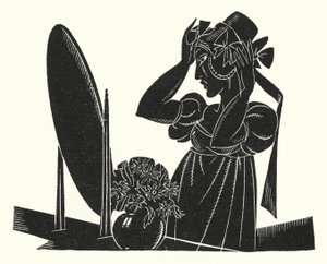 Illustrazione per Madame Bovary di Gustave Flaubert da John Austen