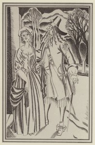 Illustrazione per Moll Flanders di Daniel Defoe da John Austen