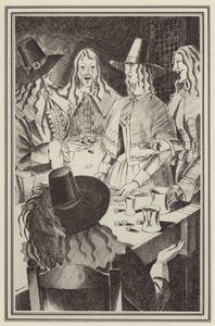 Illustrazione per Moll Flanders di Daniel Defoe da John Austen
