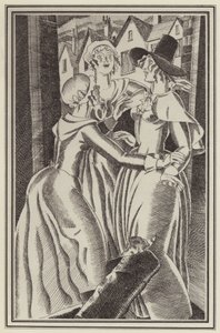 Illustrazione per Moll Flanders di Daniel Defoe da John Austen