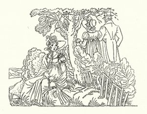 Illustrazione per Persuasione di Jane Austen da John Austen