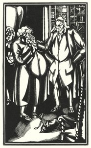 Illustrazione per Tristram Shandy di Laurence Sterne