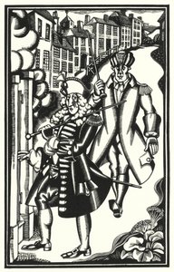 Illustrazione per Tristram Shandy di Laurence Sterne da John Austen