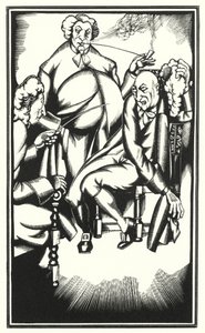 Illustrazione per Tristram Shandy di Laurence Sterne da John Austen
