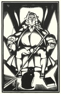 Illustrazione per Tristram Shandy di Laurence Sterne