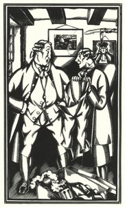 Illustrazione per Tristram Shandy di Laurence Sterne da John Austen