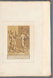 Mercurio dona a Minerva un flauto di Pan da John B. Skippe