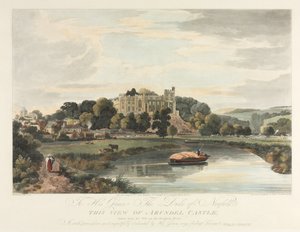 Veduta del castello di Arundel