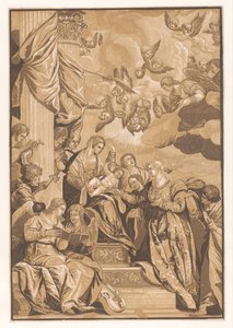 Matrimonio di Santa Caterina da John Baptist Jackson