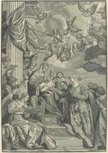 Matrimonio mistico di Santa Caterina da John Baptist Jackson