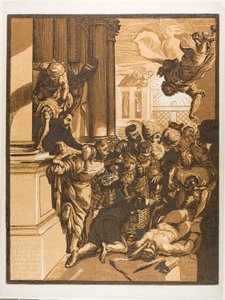 San Marco salva uno schiavo dalla tortura, da Opera Selectiora da John Baptist Jackson